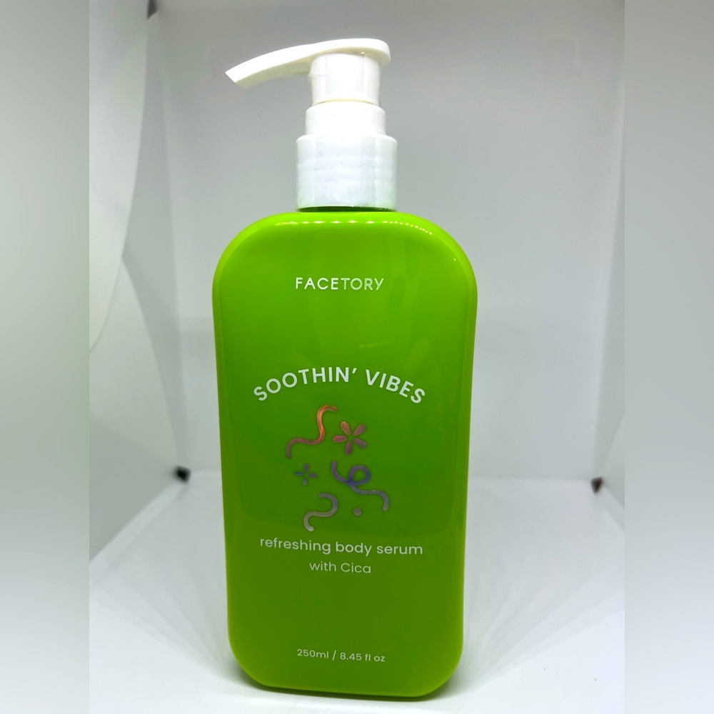 FaceTory SOOTHIN' VIBES Refreshing Body Serum 250ml / 8.45 fl‎ oz Full Size NWOB